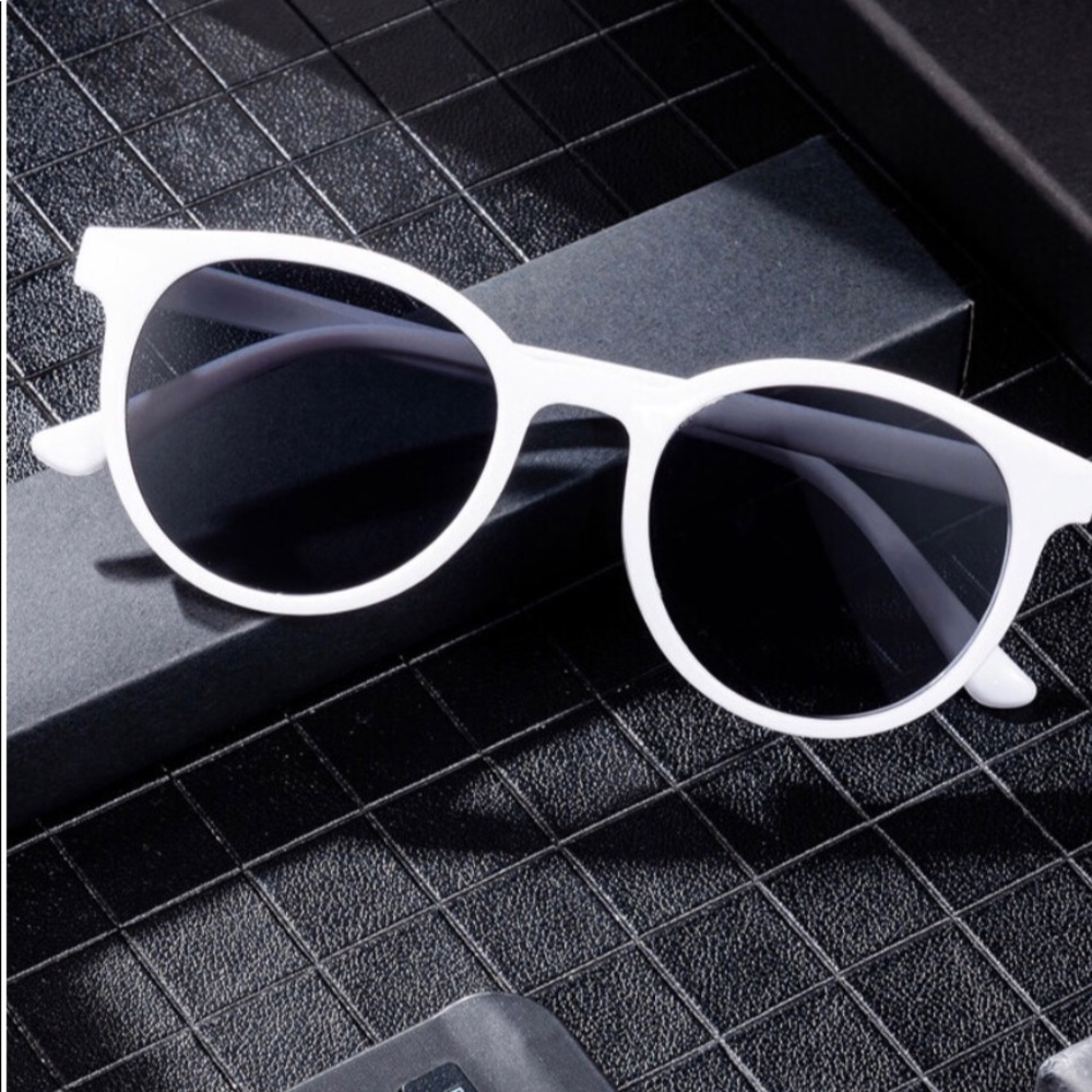 White sunglasses